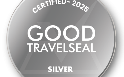 Good travel seal -sertifikaatti osoittaa työtämme vastuullisuuden eteen ja kannustaa meitä toimimaan entistäkin paremmin!